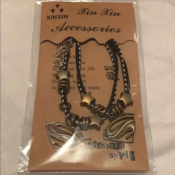 Xin Xin Accessories Superman bracelets New - Picture 1 of 3